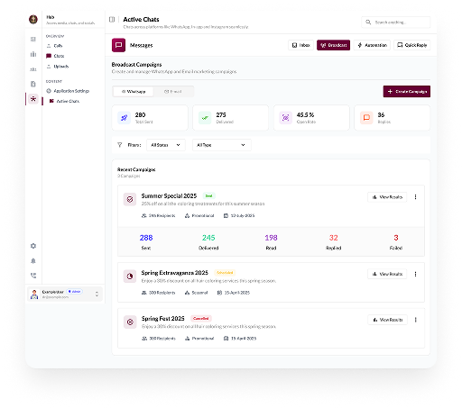 Improved Customer Retention - Turn one-time visits into loyal, returning clients. Use smart tools to stay in touch, re-engage, and reward your best customers.